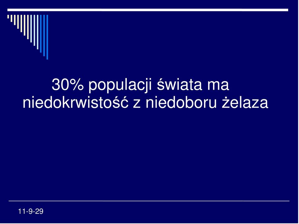 niedokrwistość z