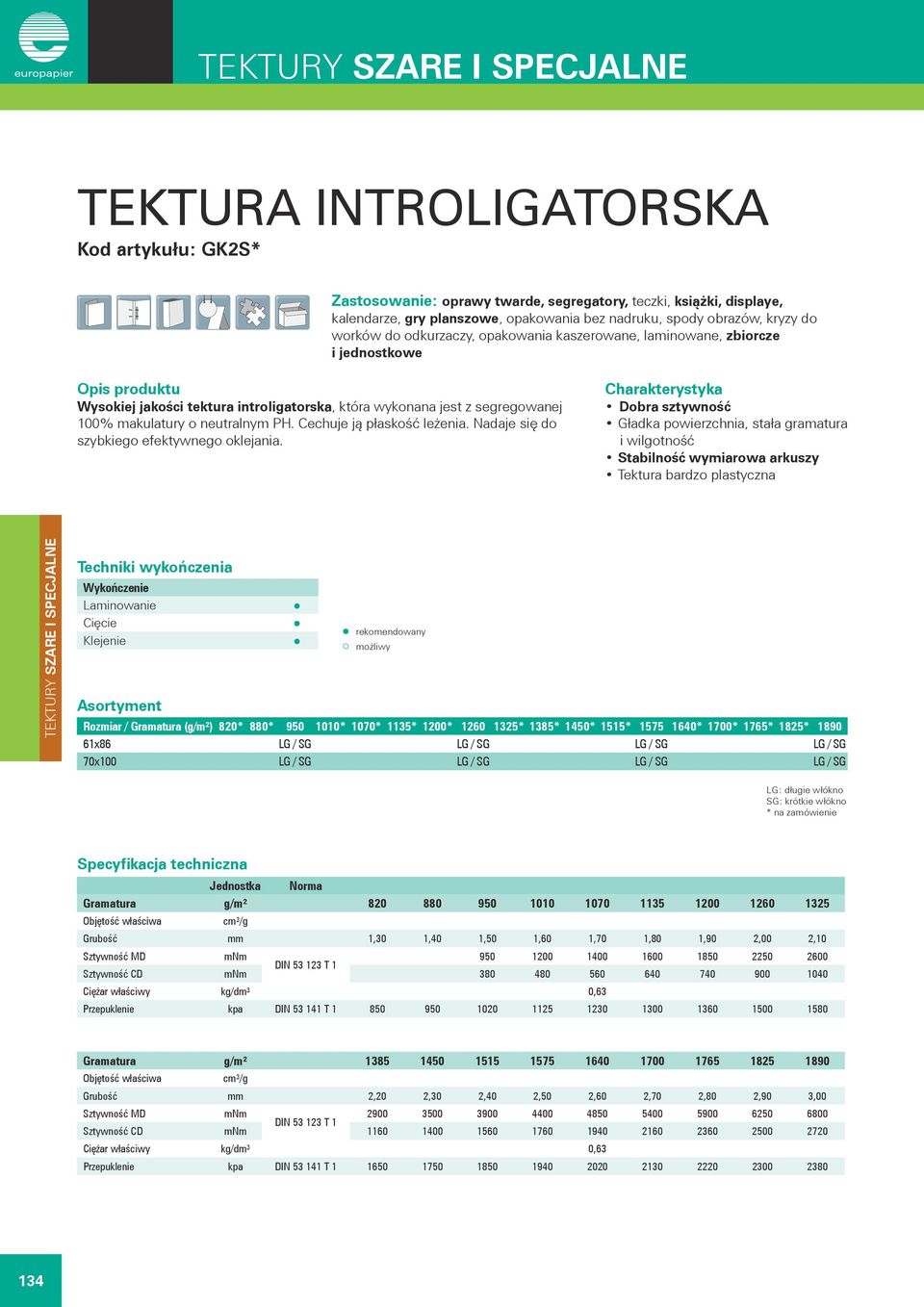 Cechuje ją płaskość leżenia. Nadaje się do szybkiego efektywnego oklejania.