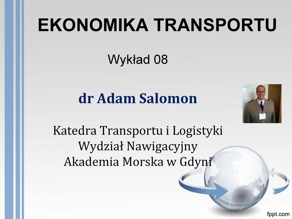 Transportu i Logistyki Wydział