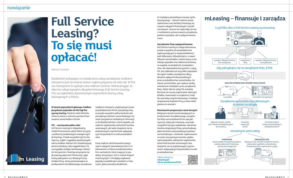 Można przyjąć, że obecnie usługi wynajmu długoterminowego (Full Service Leasing FSL) są najbardziej dynamicznym segmentem branży usług leasingowych w Polsce.
