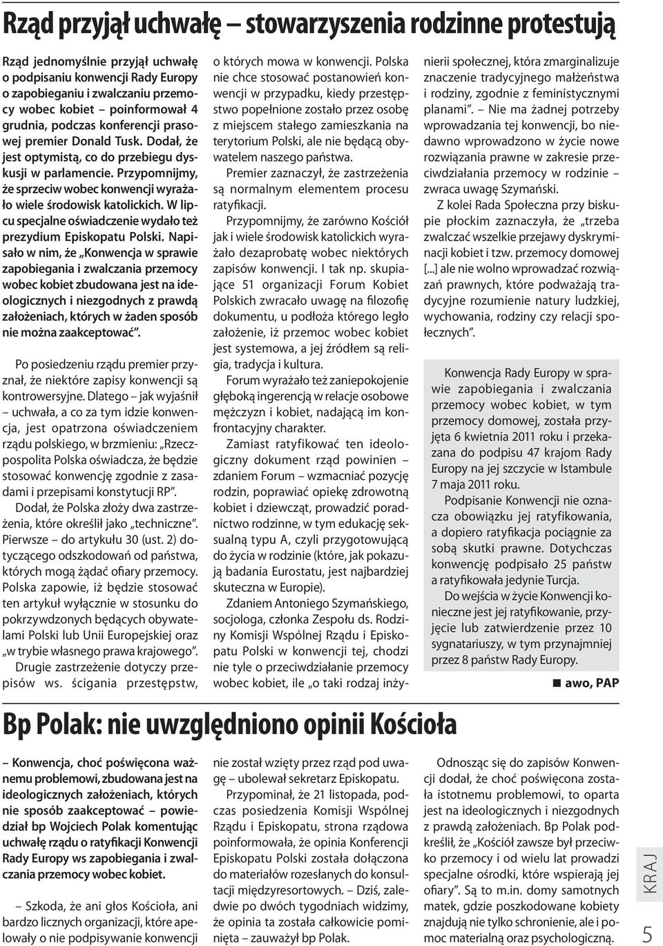 W lipcu specjalne oświadczenie wydało też prezydium Episkopatu Polski.