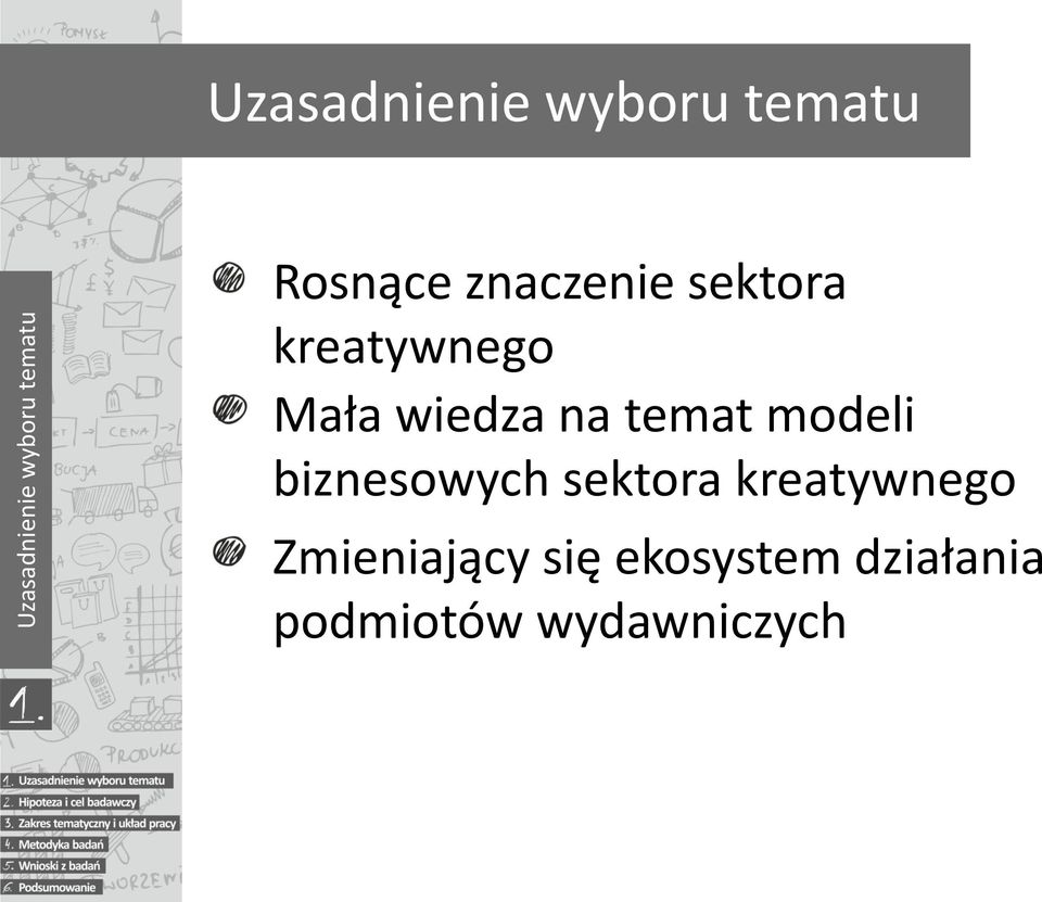 wiedza na temat modeli biznesowych sektora