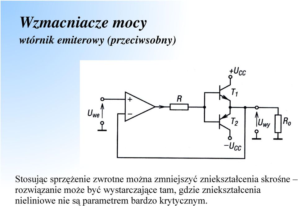 rozwiązanie może być wystarczające tam, gdzie