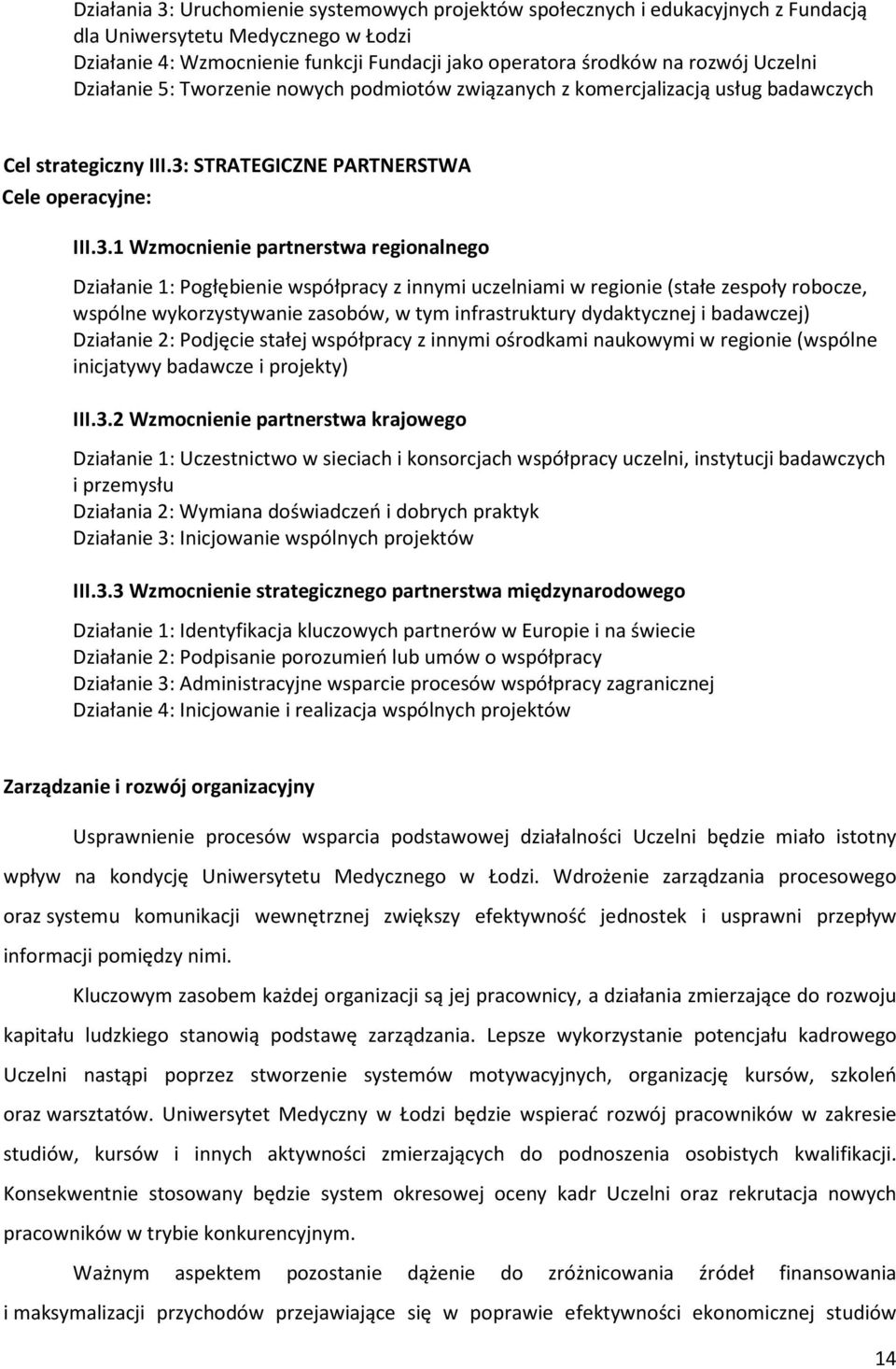 STRATEGICZNE PARTNERSTWA III.3.