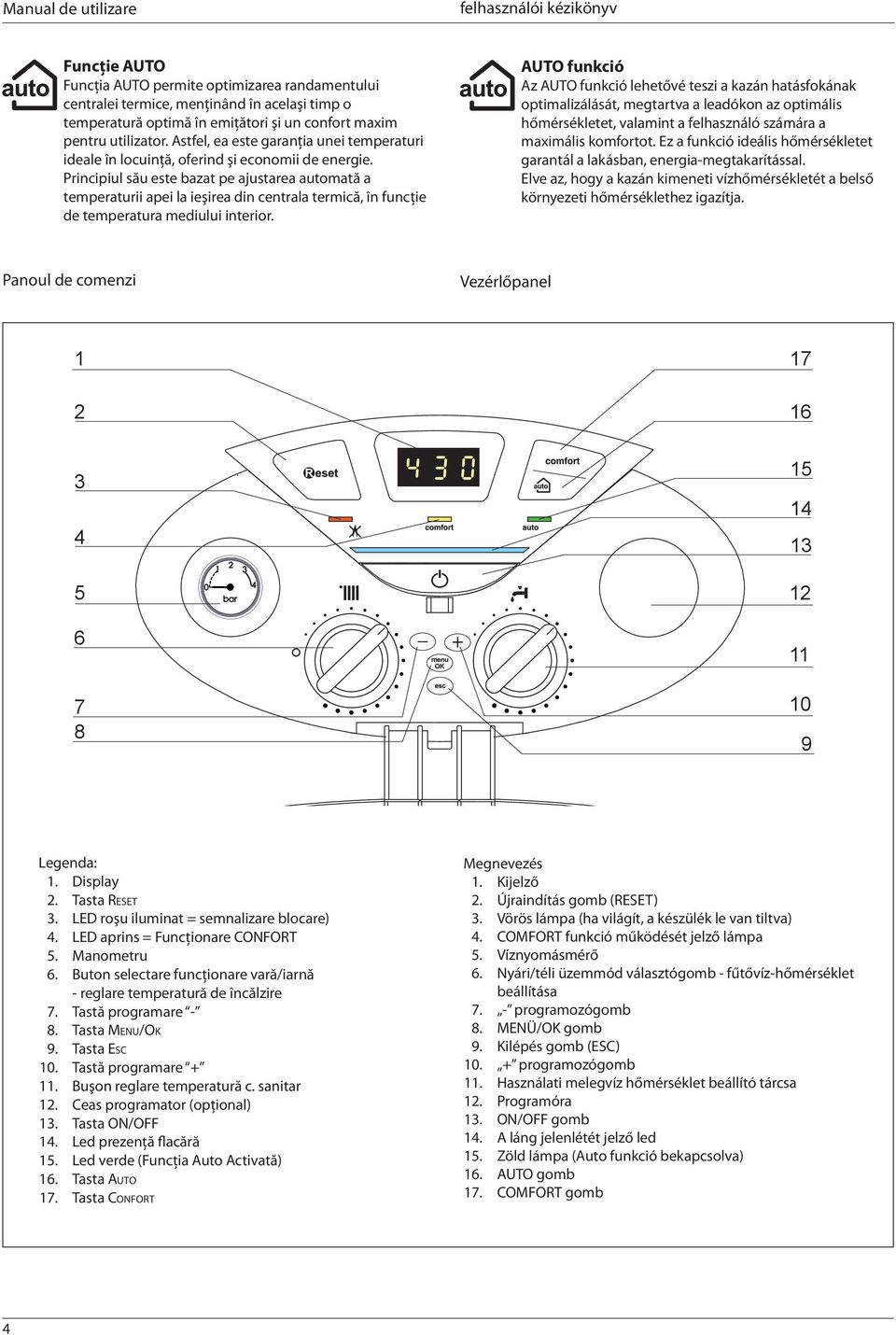 Principiul său este bazat pe ajustarea automată a temperaturii apei la ieşirea din centrala termică, în funcţie de temperatura mediului interior.