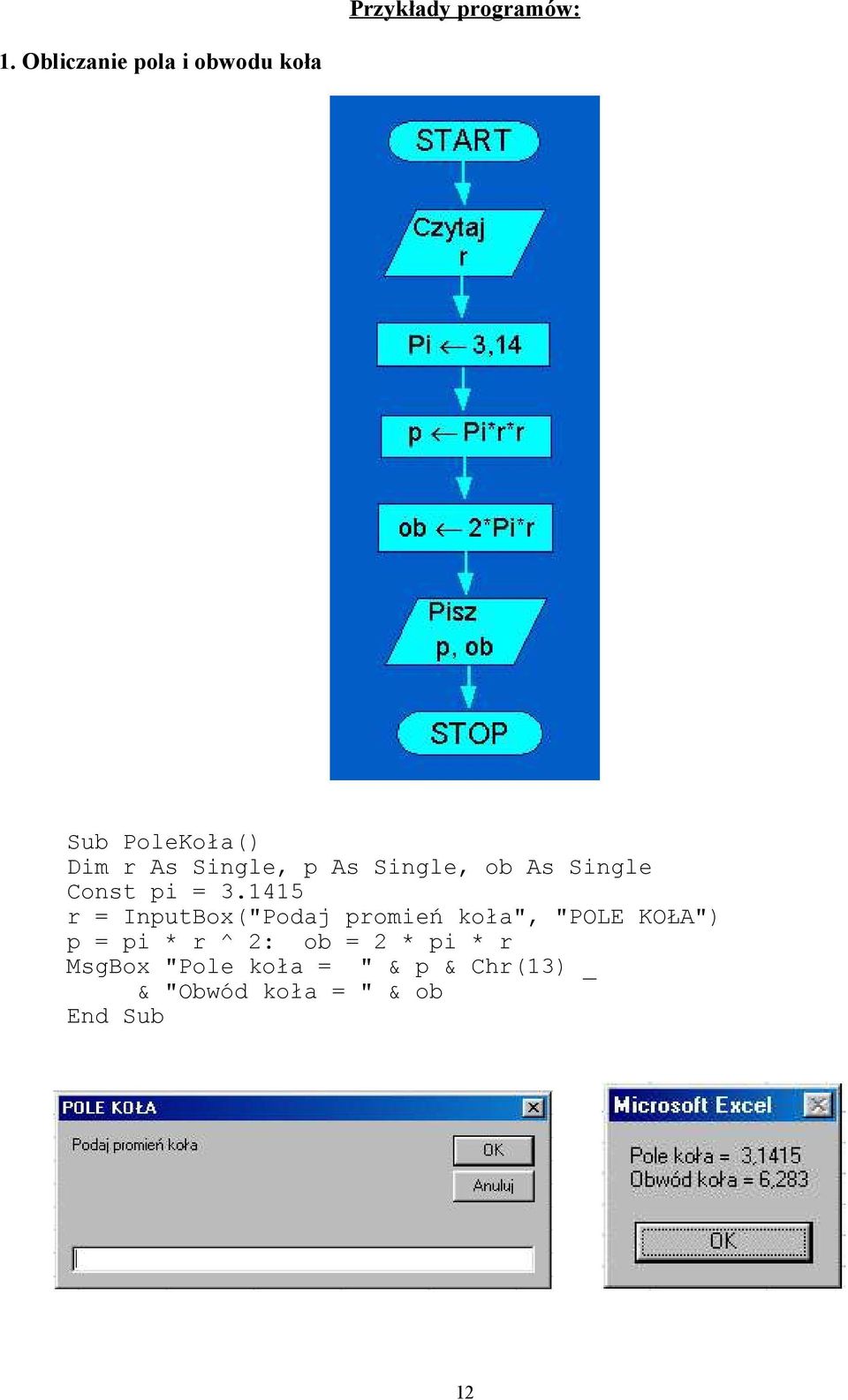 Single, ob As Single Const pi = 3.