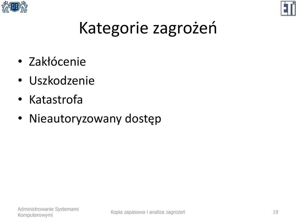 Katastrofa Nieautoryzowany