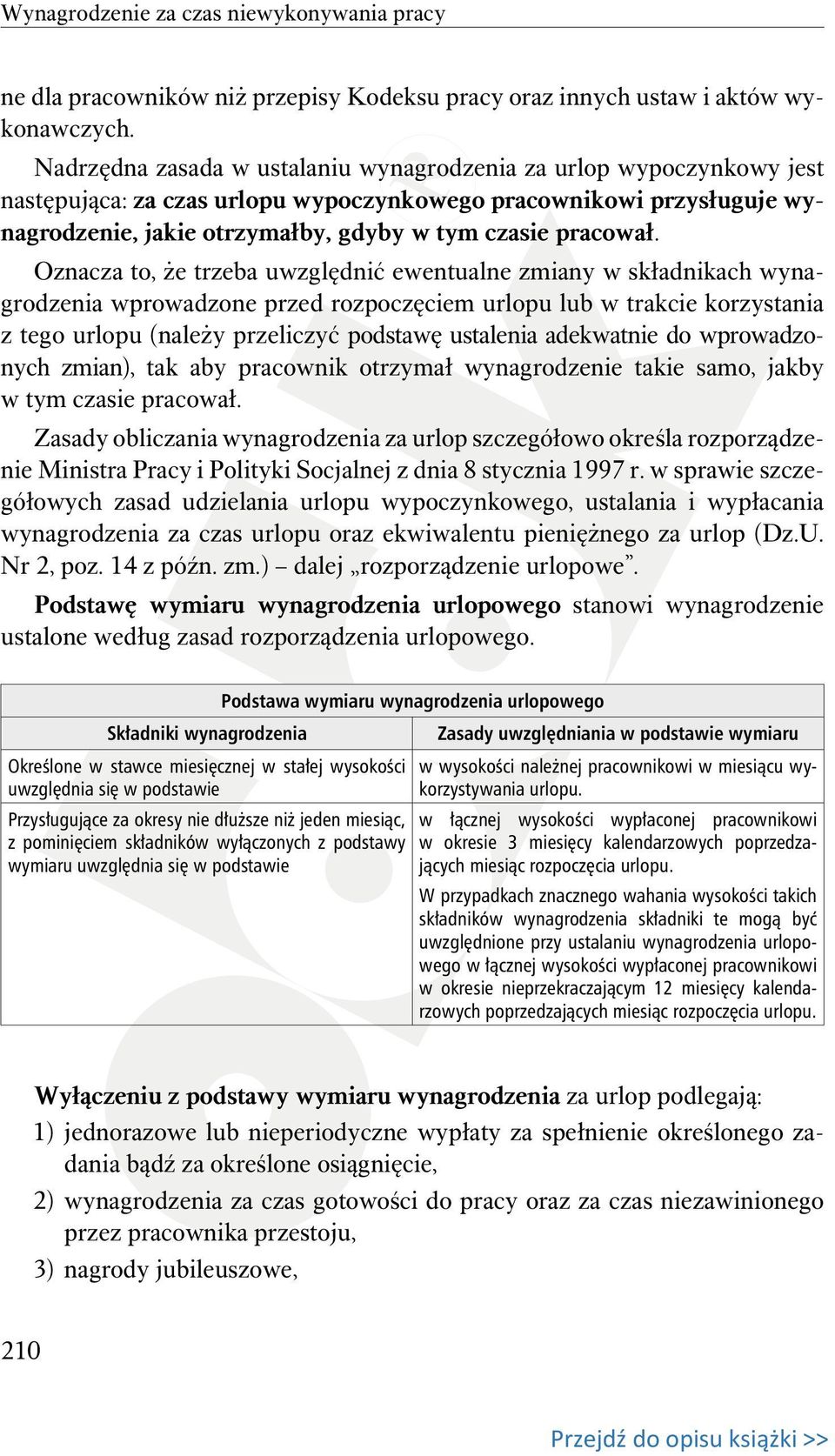 Oznacza to, że trzeba uwzględnić ewentualne zmiany w składnikach wynagrodzenia wprowadzone przed rozpoczęciem urlopu lub w trakcie korzystania z tego urlopu (należy przeliczyć podstawę ustalenia