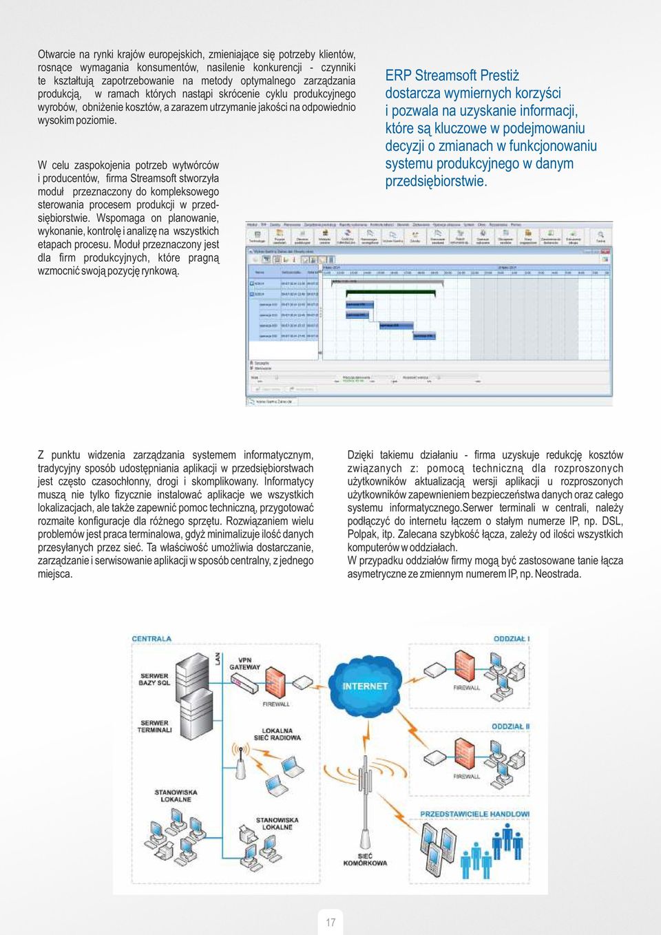 W celu zaspokojenia potrzeb wytwórców i producentów, firma Streamsoft stworzyła moduł przeznaczony do kompleksowego sterowania procesem produkcji w przedsiębiorstwie.