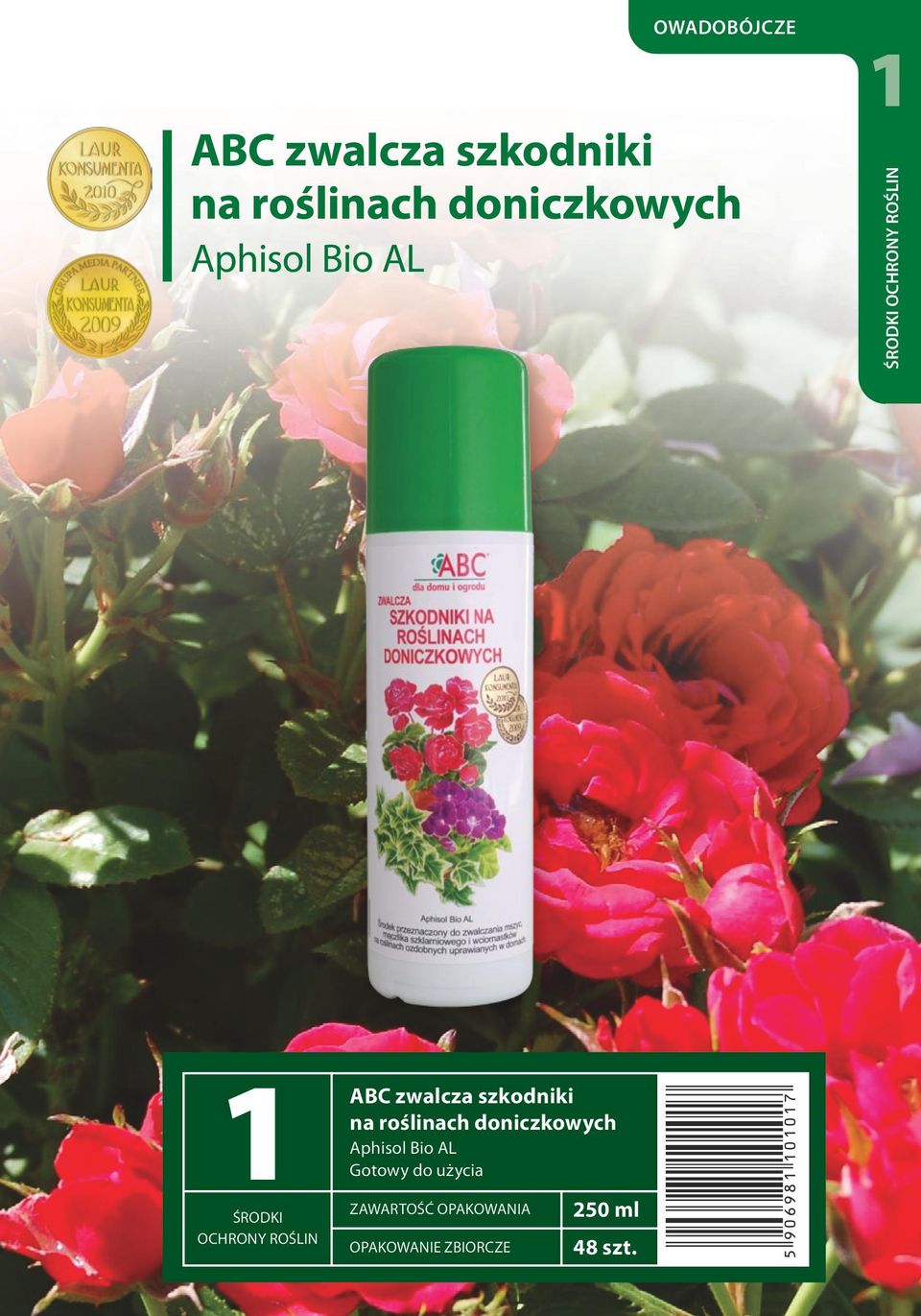 ABC zwalcza szkodniki na roślinach doniczkowych Aphisol Bio AL