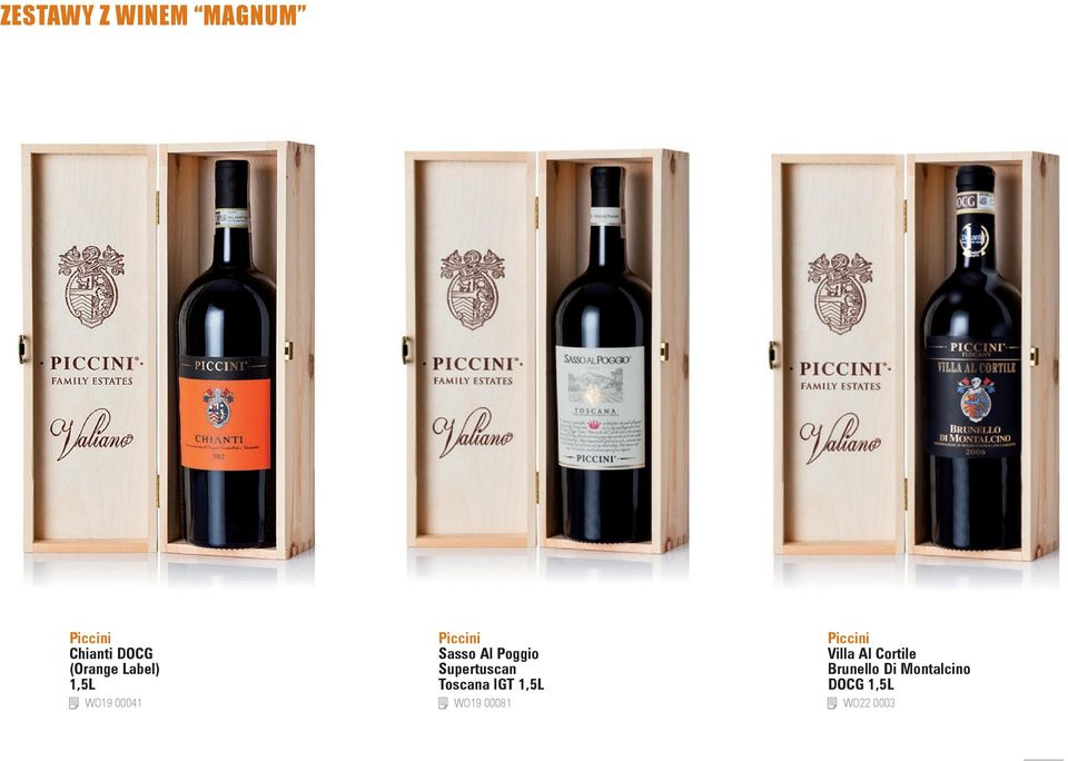 Supertuscan Toscana IGT 1,5L WO19 00081 Piccini