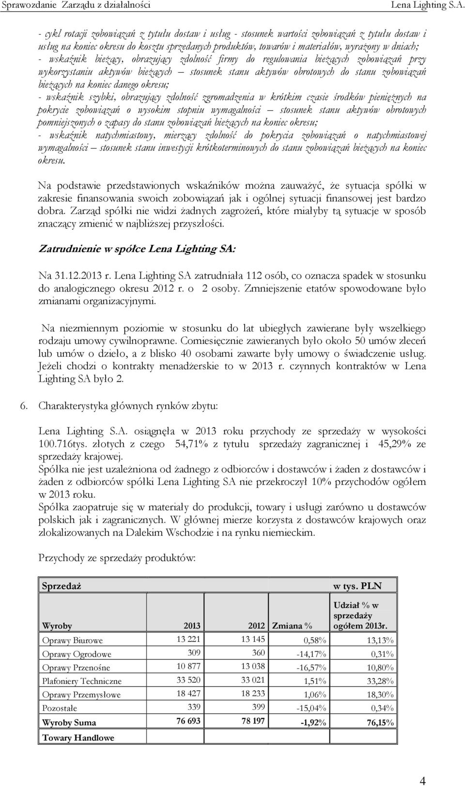 okresu; - wskaźnik szybki, obrazujący zdolność zgromadzenia w krótkim czasie środków pieniężnych na pokrycie zobowiązań o wysokim stopniu wymagalności stosunek stanu aktywów obrotowych pomniejszonych