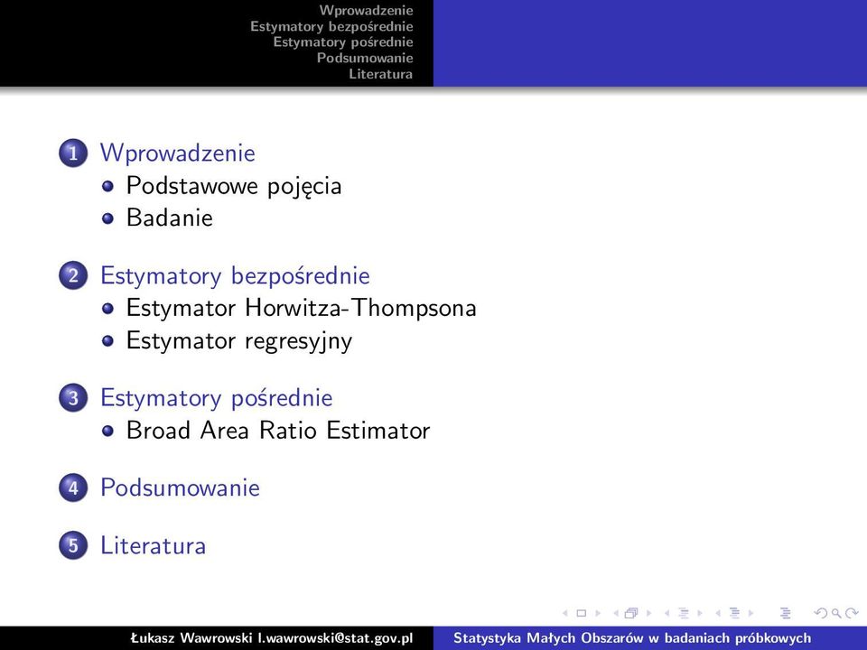 Horwitza-Thompsona Estymator