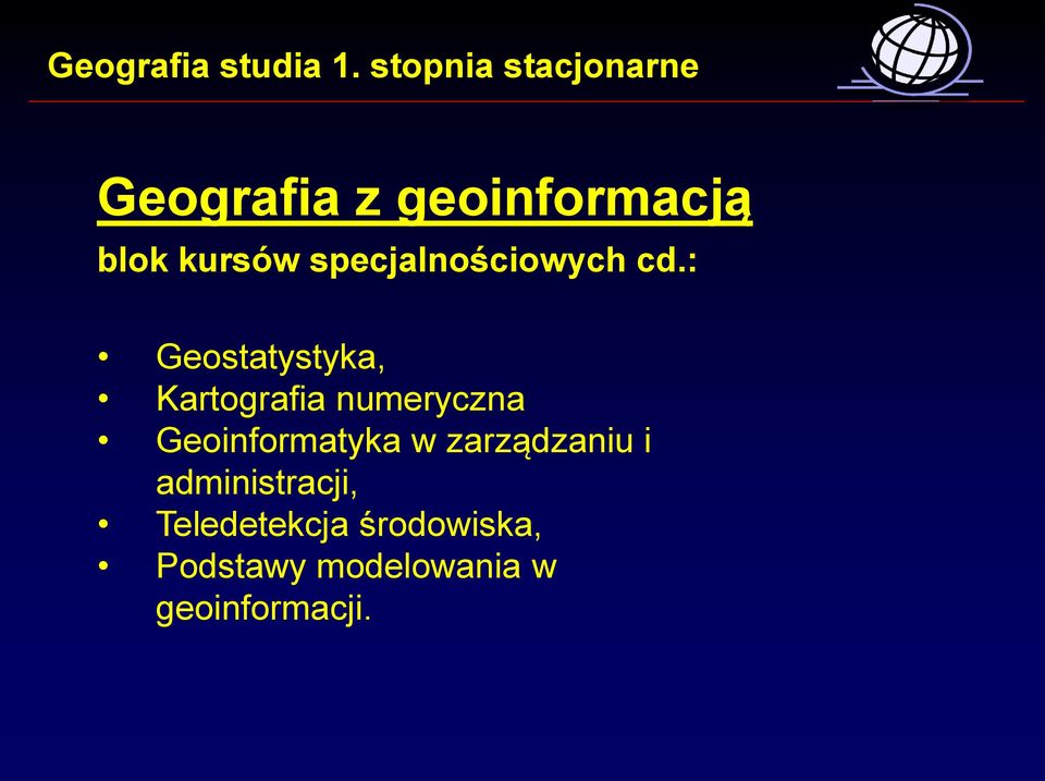 : Geostatystyka, Kartografia numeryczna