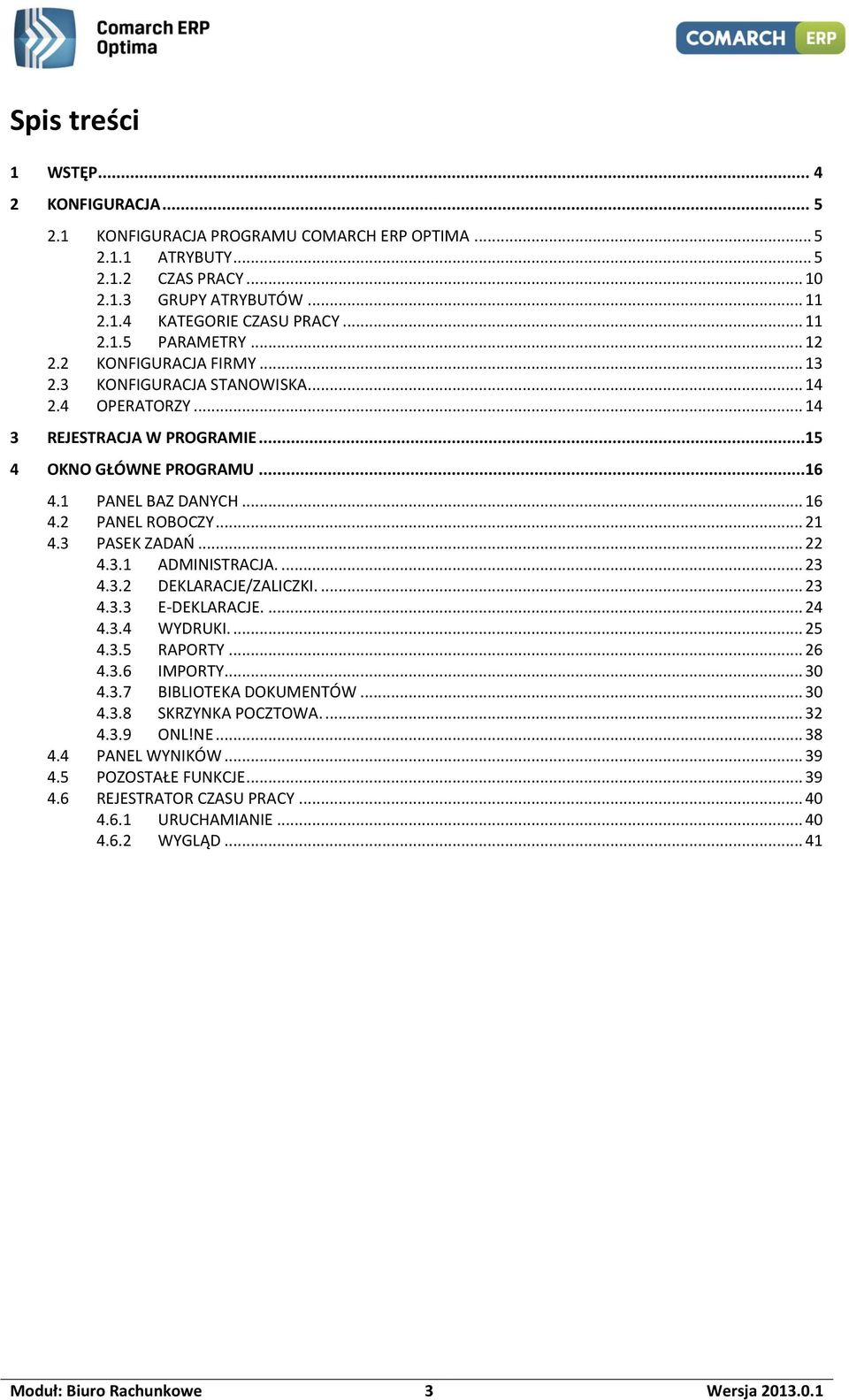 3 PASEK ZADAŃ... 22 4.3.1 ADMINISTRACJA.... 23 4.3.2 DEKLARACJE/ZALICZKI.... 23 4.3.3 E-DEKLARACJE.... 24 4.3.4 WYDRUKI.... 25 4.3.5 RAPORTY... 26 4.3.6 IMPORTY... 30 4.3.7 BIBLIOTEKA DOKUMENTÓW.