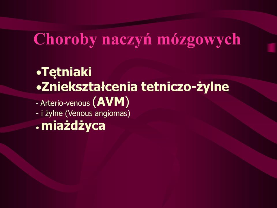 tetniczo-żylne - Arterio-venous