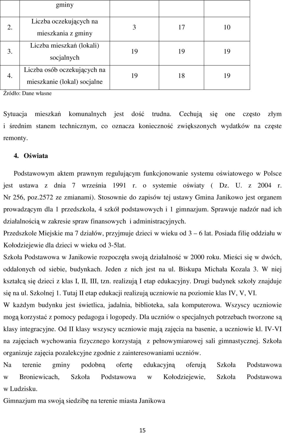 Cechują się one często złym i średnim stanem technicznym, co oznacza konieczność zwiększonych wydatków na częste remonty. 4.