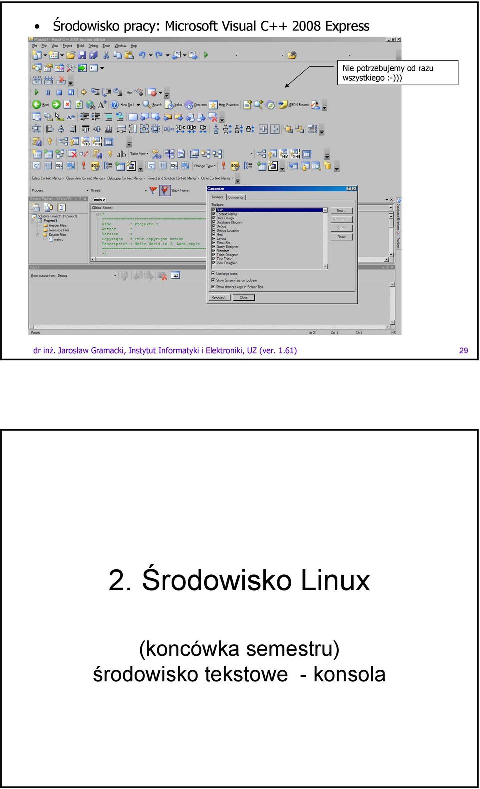 Jarosław Gramacki, Instytut Informatyki i Elektroniki, UZ