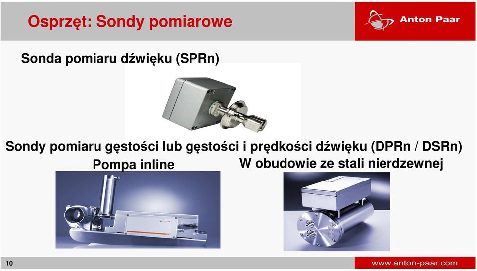 gęstości i prędkości dźwięku (DPRn / DSRn)