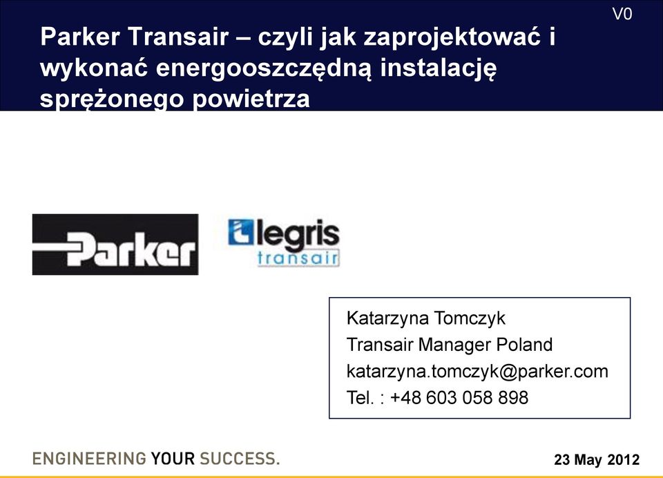 Katarzyna Tomczyk Transair Manager Poland katarzyna.