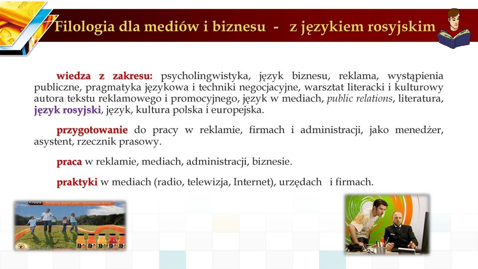 relations, literatura, język rosyjski, język, kultura polska i europejska.