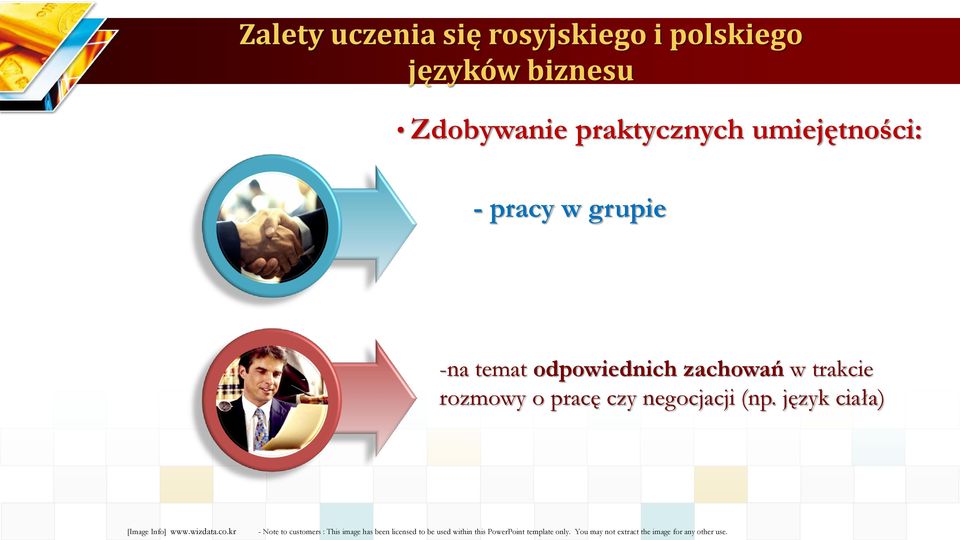 negocjacji (np. język ciała) [Image Info] www.wizdata.co.