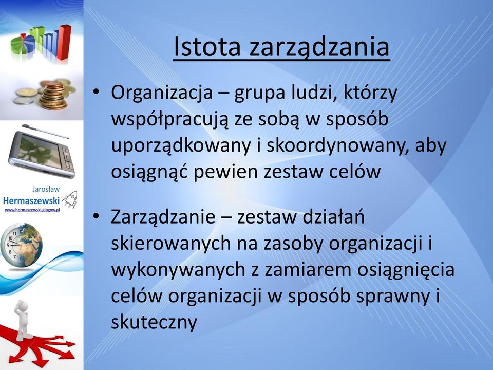 Zarządzanie zestaw działao skierowanych na zasoby organizacji i