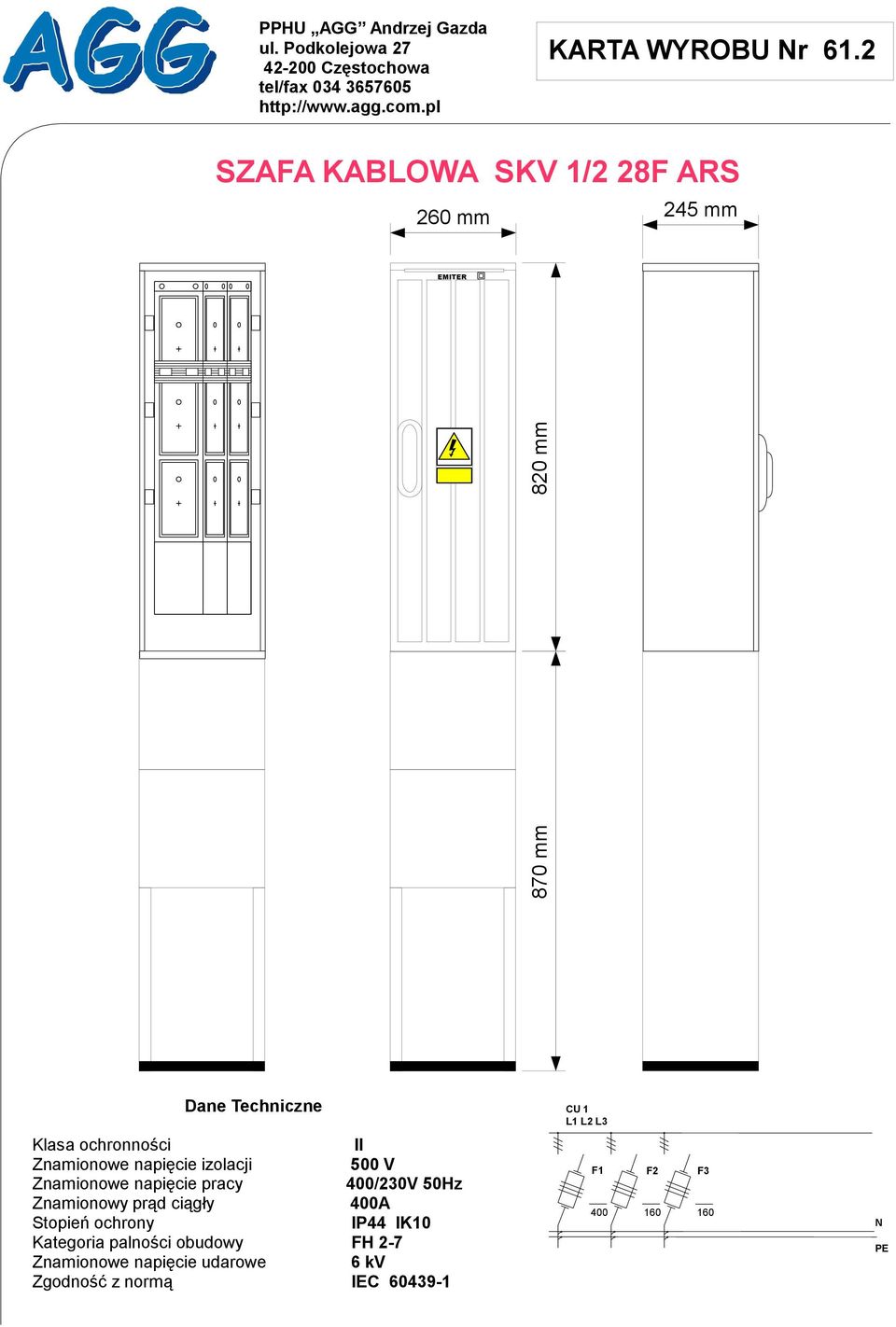 SKV 1/2 28F ARS