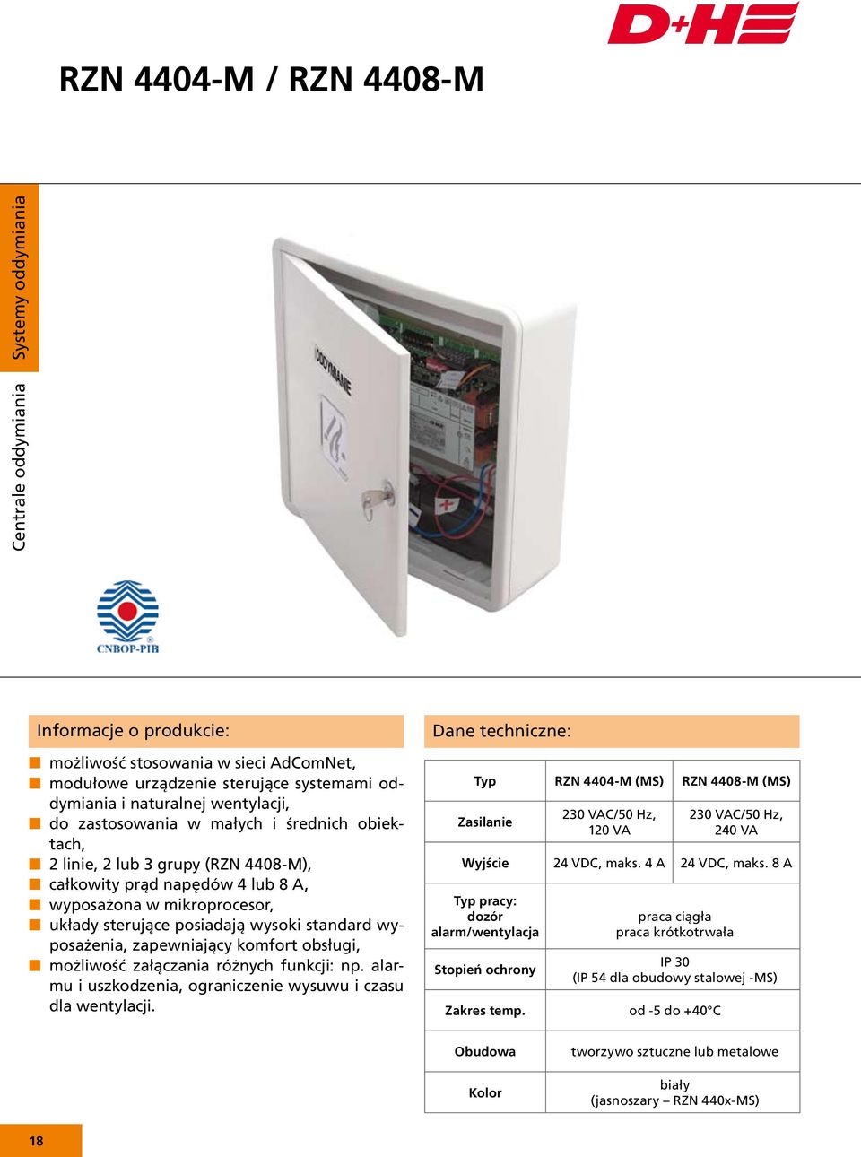 wyposażenia, zapewniający komfort obsługi, n możliwość załączania różnych funkcji: np. alarmu i uszkodzenia, ograniczenie wysuwu i czasu dla wentylacji.