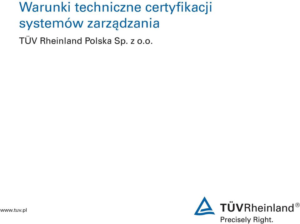 zarządzania TÜV