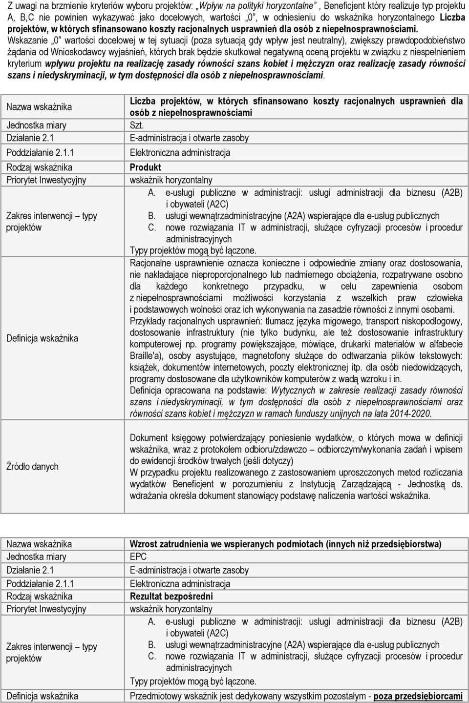 Wskazanie 0 wartości docelowej w tej sytuacji (poza sytuacją gdy wpływ jest neutralny), zwiększy prawdopodobieństwo żądania od Wnioskodawcy wyjaśnień, których brak będzie skutkował negatywną oceną