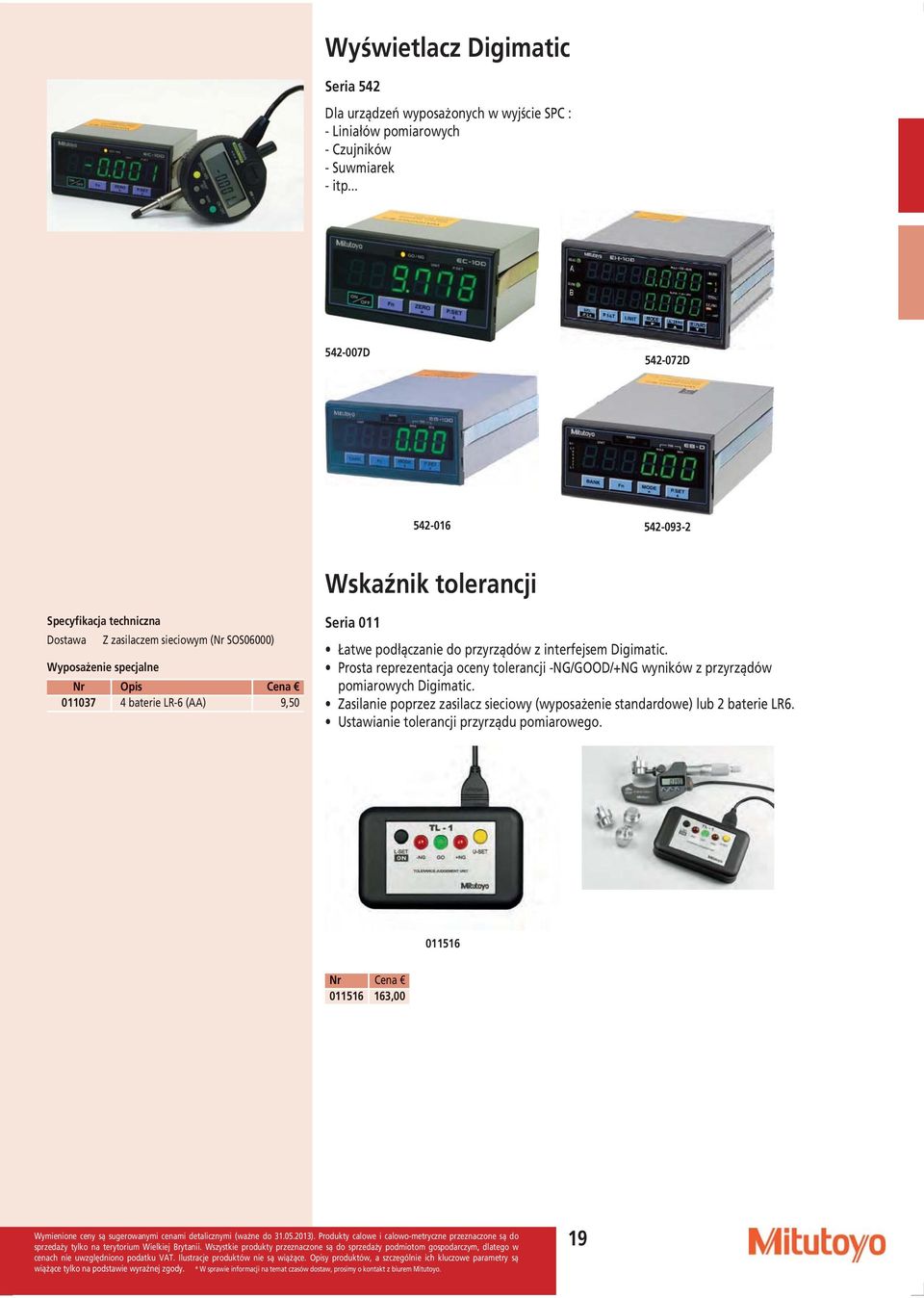 podłączanie do przyrządów z interfejsem Digimatic.