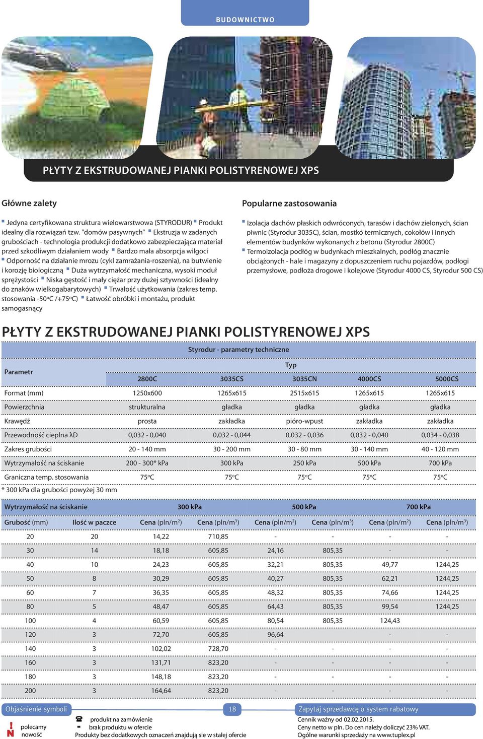 mrozu (cykl zamrażania-roszenia), na butwienie i korozję biologiczną Duża wytrzymałość mechaniczna, wysoki moduł sprężystości Niska gęstość i mały ciężar przy dużej sztywności (idealny do znaków