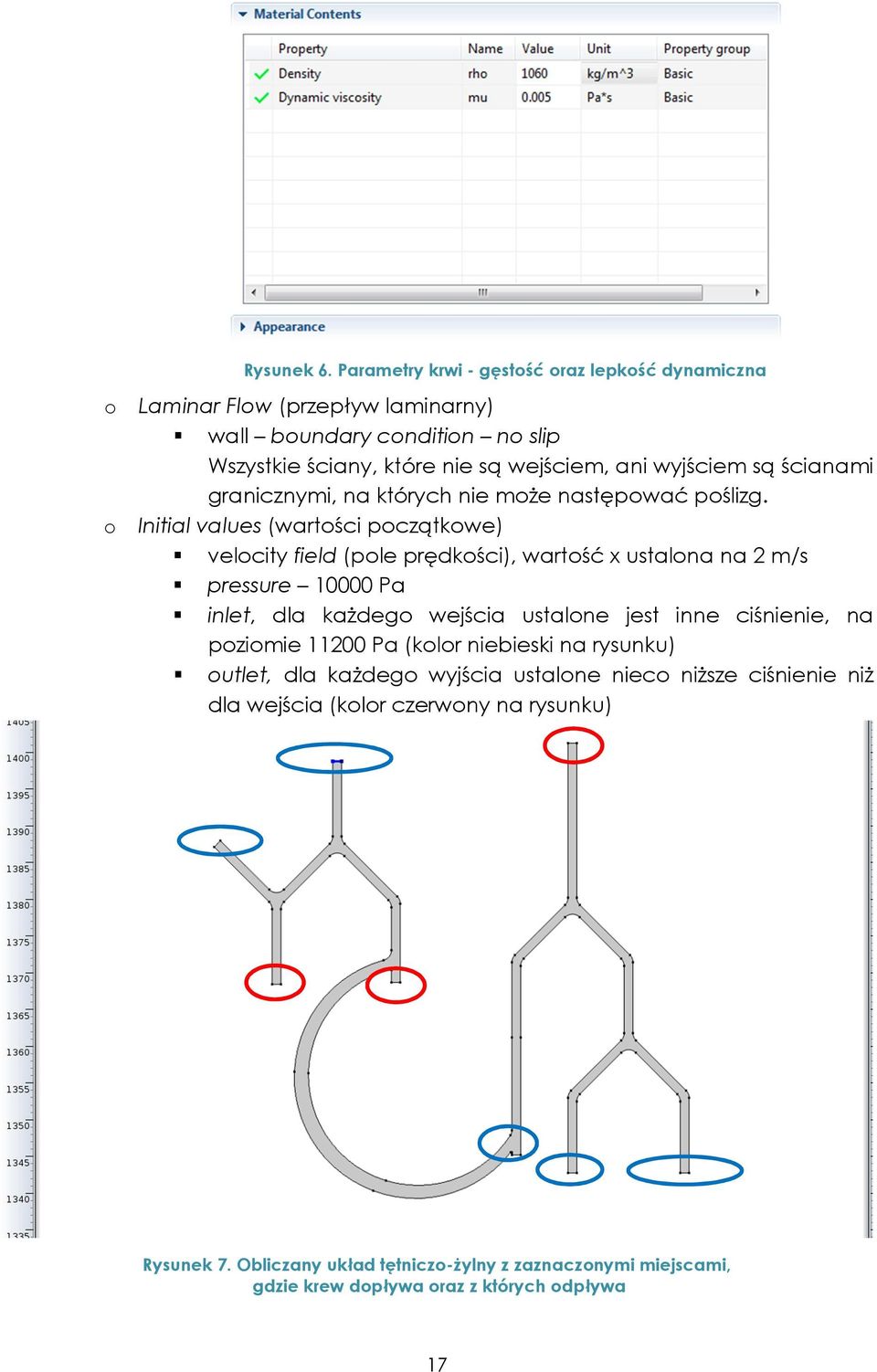 wyjściem są ścianami granicznymi, na których nie może następować poślizg.