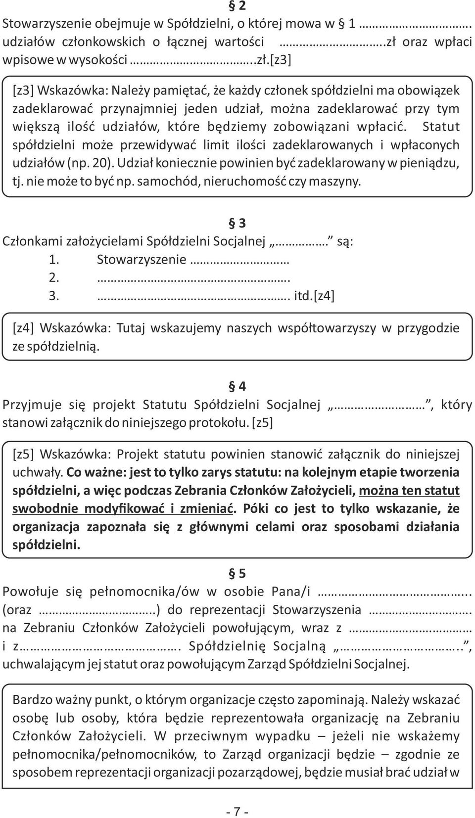 oraz wpłaci wpisowe w wysokości..zł.