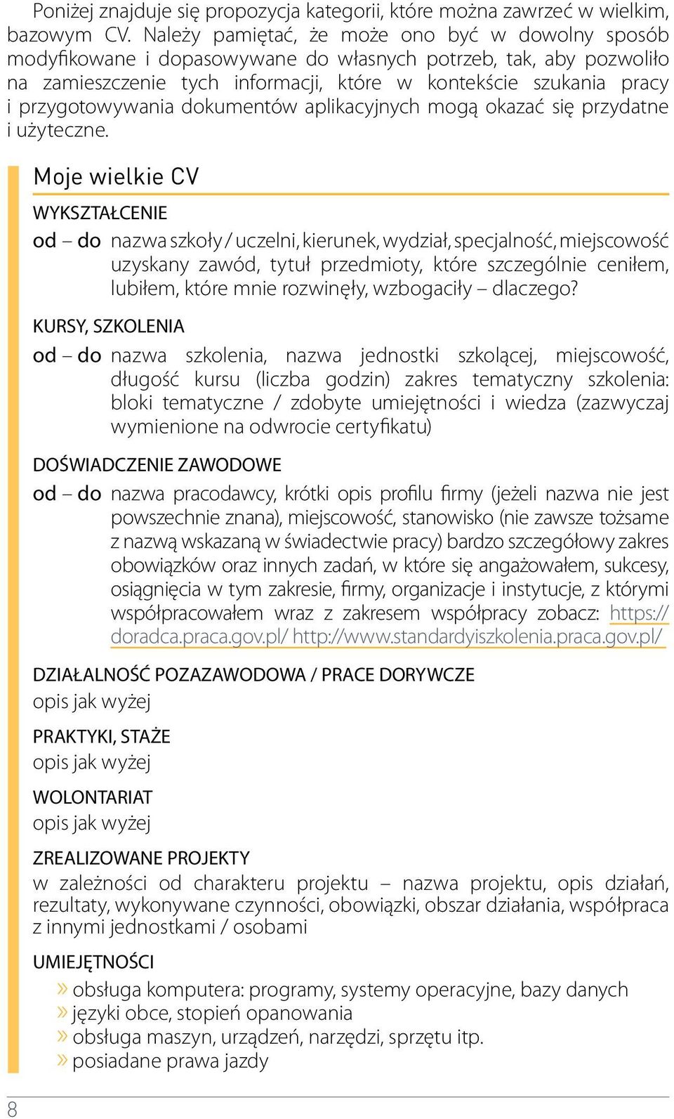 przygotowywania dokumentów aplikacyjnych mogą okazać się przydatne i użyteczne.