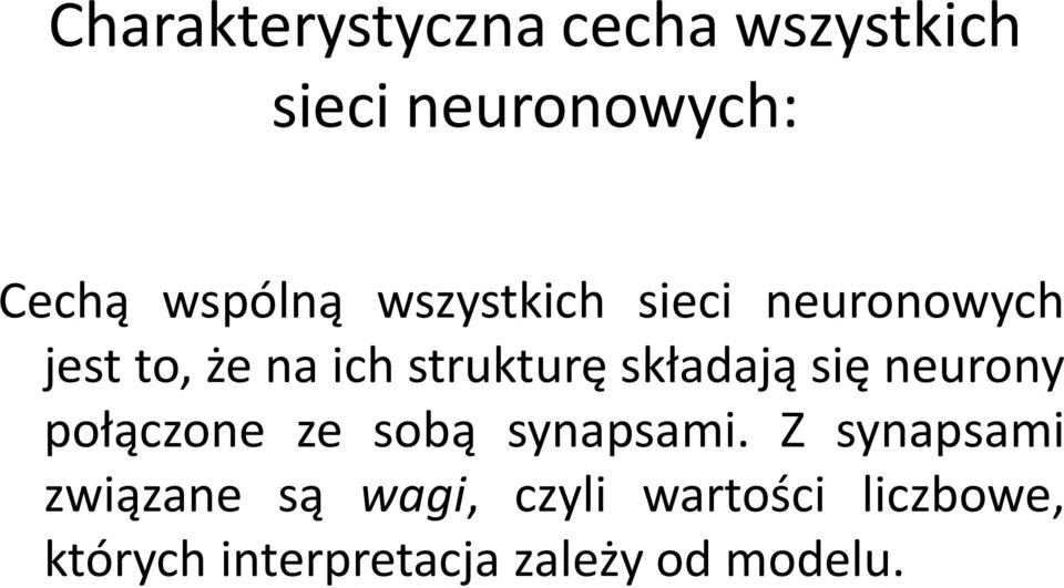 się neurony połączone ze sobą synapsami.