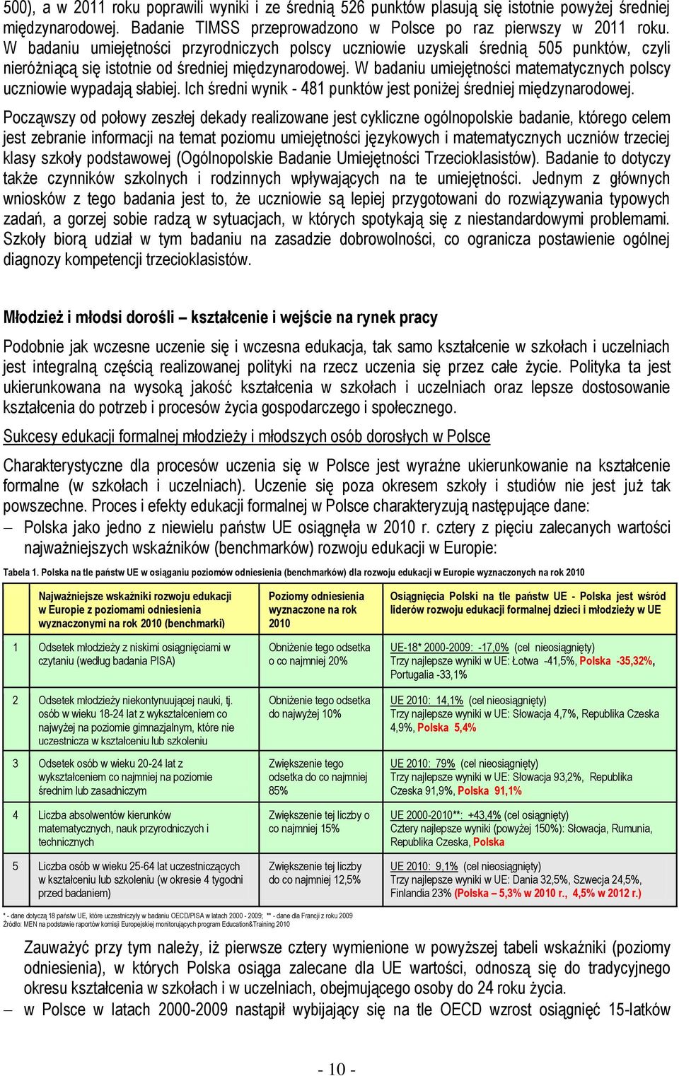 W badaniu umiejętności matematycznych polscy uczniowie wypadają słabiej. Ich średni wynik - 481 punktów jest poniżej średniej międzynarodowej.