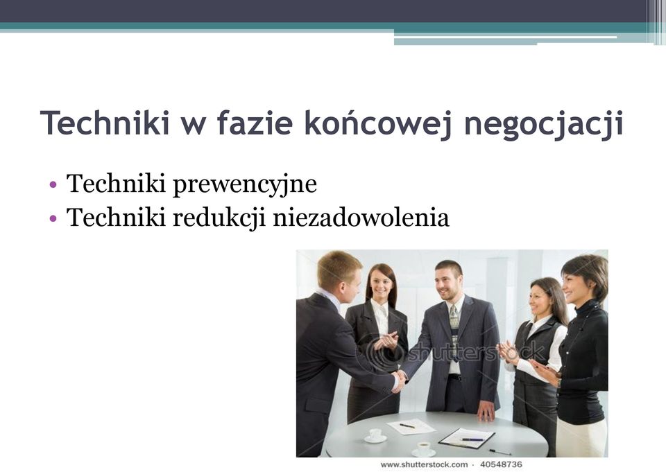 Techniki prewencyjne