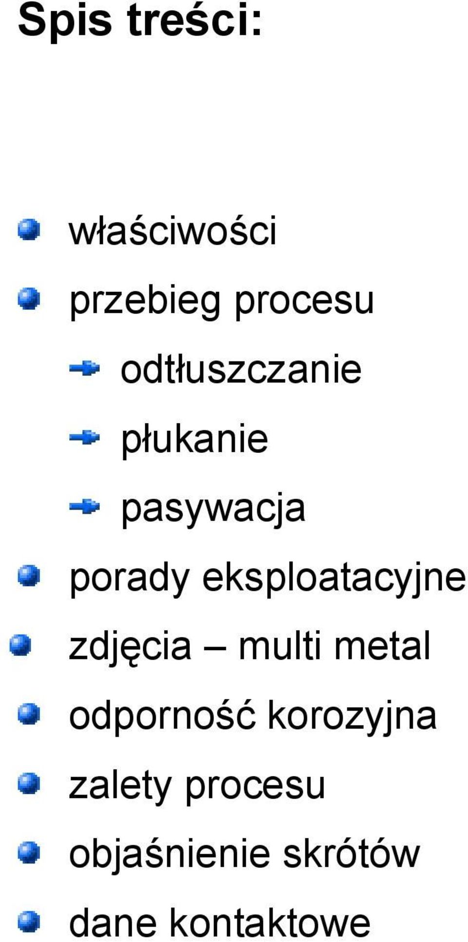 eksploatacyjne zdjęcia multi metal odporność