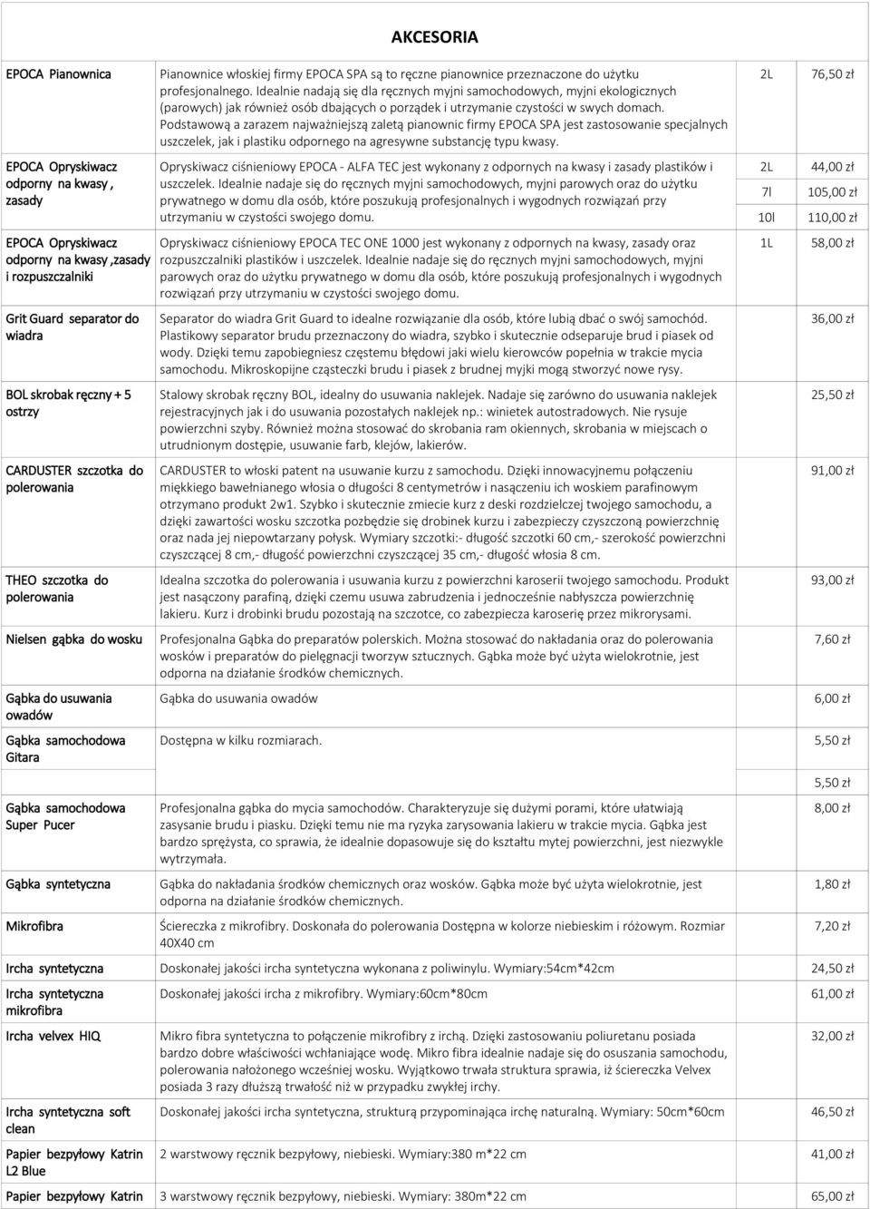 włoskiej firmy EPOCA SPA są to ręczne pianownice przeznaczone do użytku profesjonalnego.