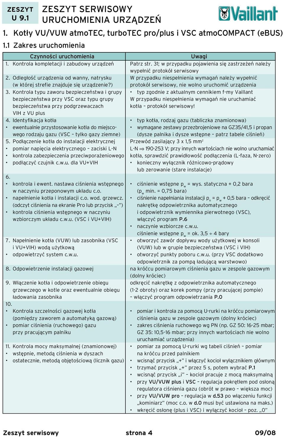 Odległość urządzenia od wanny, natrysku W przypadku niespełnienia wymagań należy wypełnić (w której strefie znajduje się urządzenie?) protokół serwisowy, nie wolno uruchomić urządzenia 3.