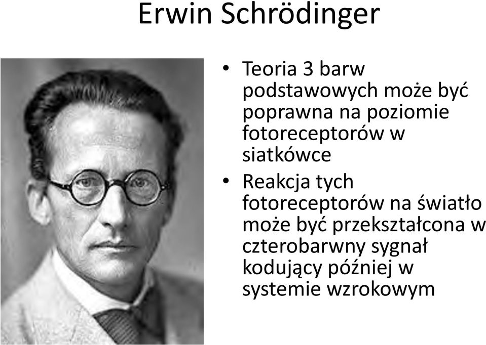 tych fotoreceptorów na światło może być przekształcona