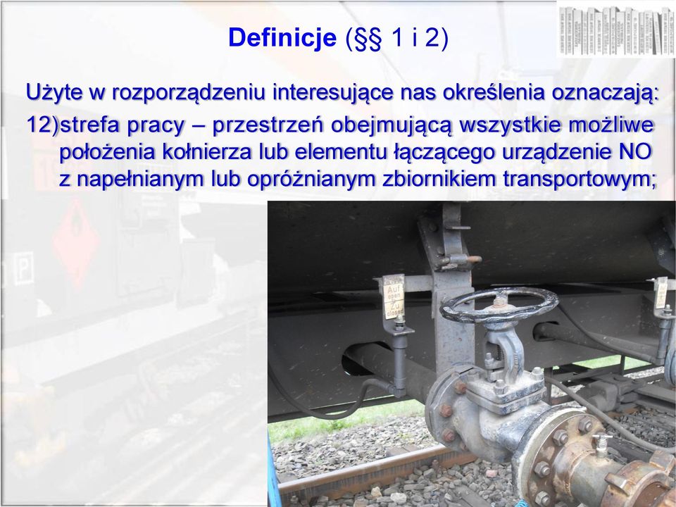 wszystkie możliwe położenia kołnierza lub elementu łączącego