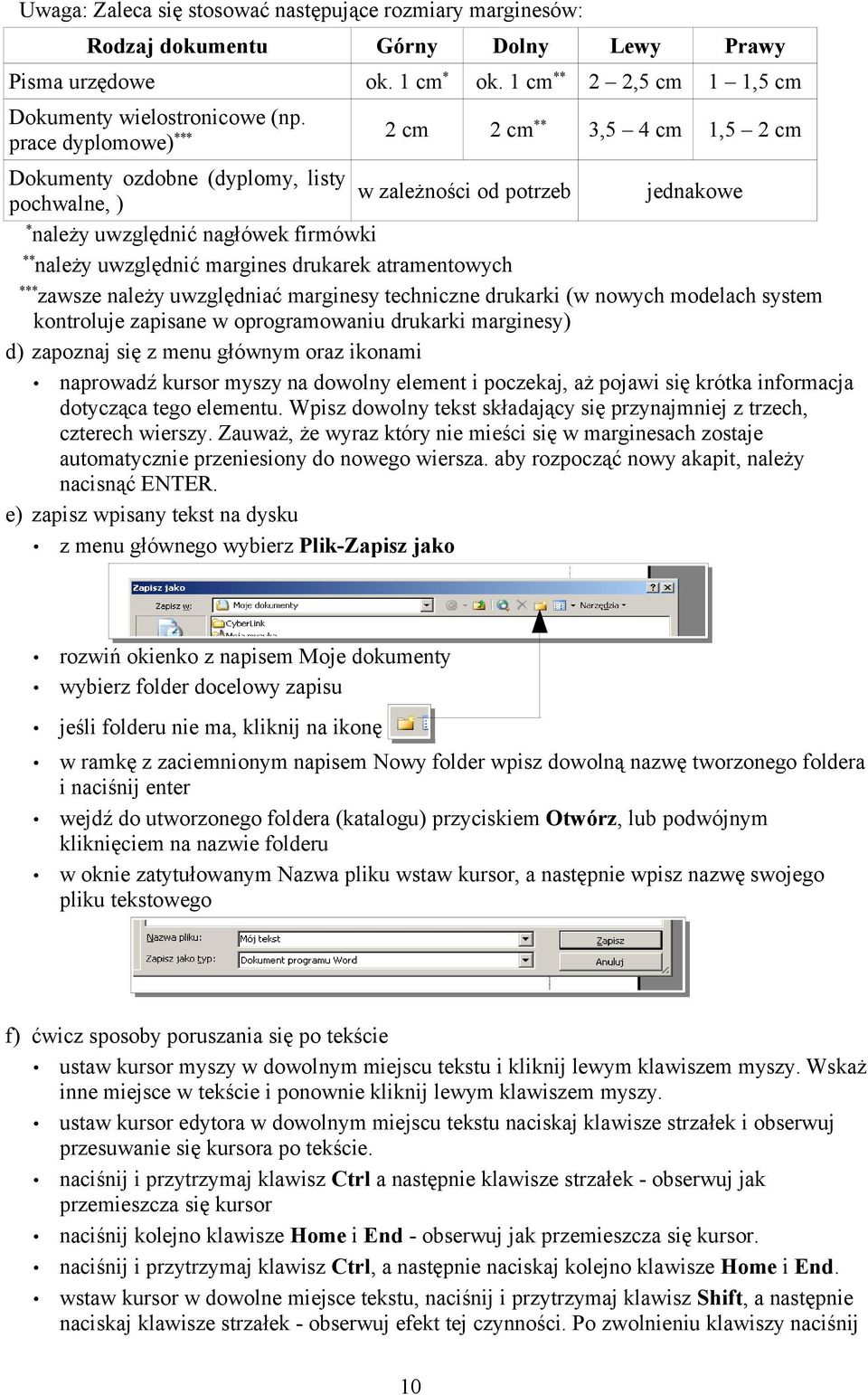 prace dyplomowe)*** * ** Dokumenty ozdobne (dyplomy, listy w zależności od potrzeb jednakowe pochwalne, ) * należy uwzględnić nagłówek firmówki ** należy uwzględnić margines drukarek atramentowych