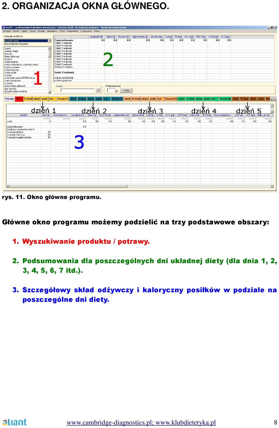 Wyszukiwanie produktu / potrawy. 2.