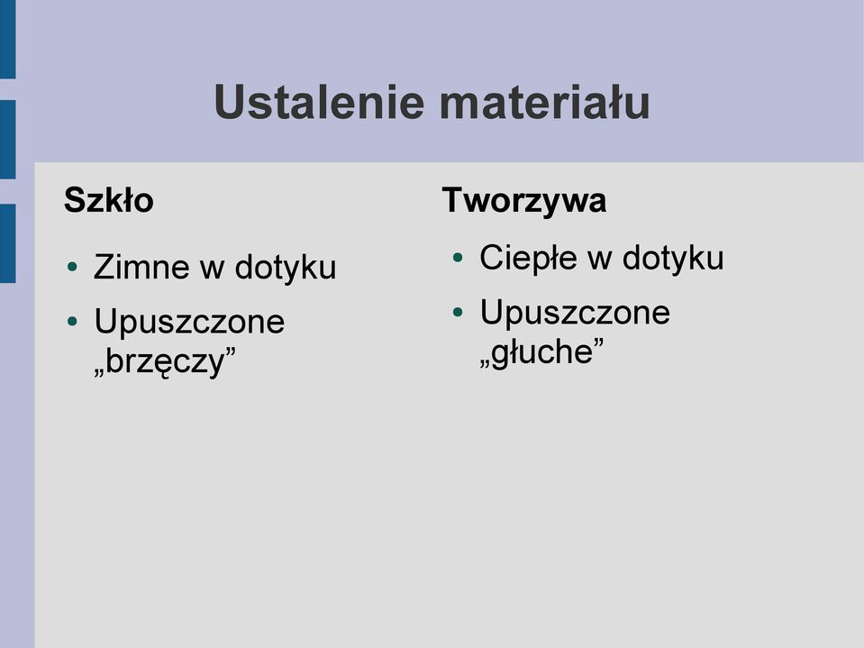 Upuszczone brzęczy Ciepłe