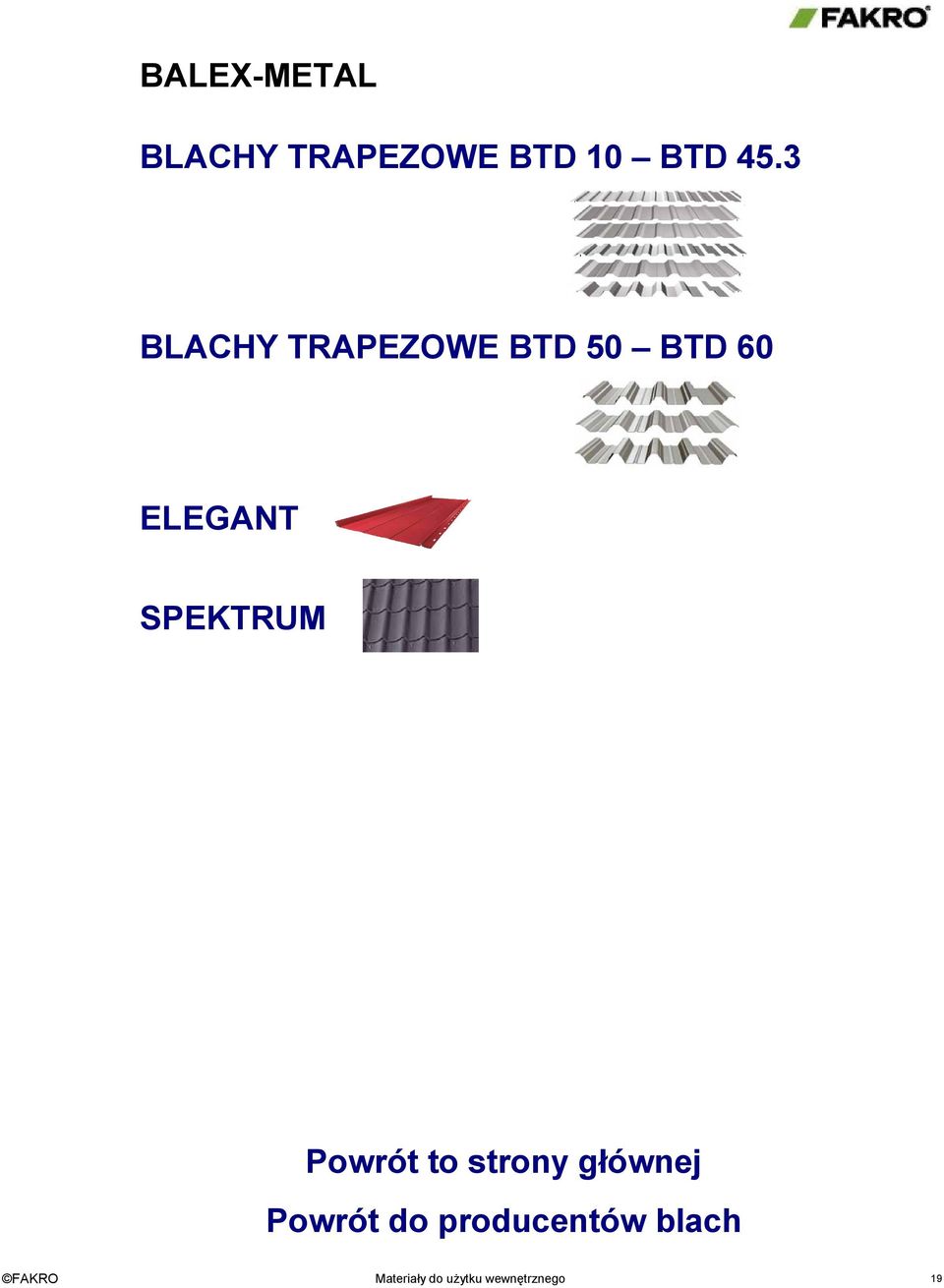 333 BLACHY TRAPEZOWE BTD 50 BTD