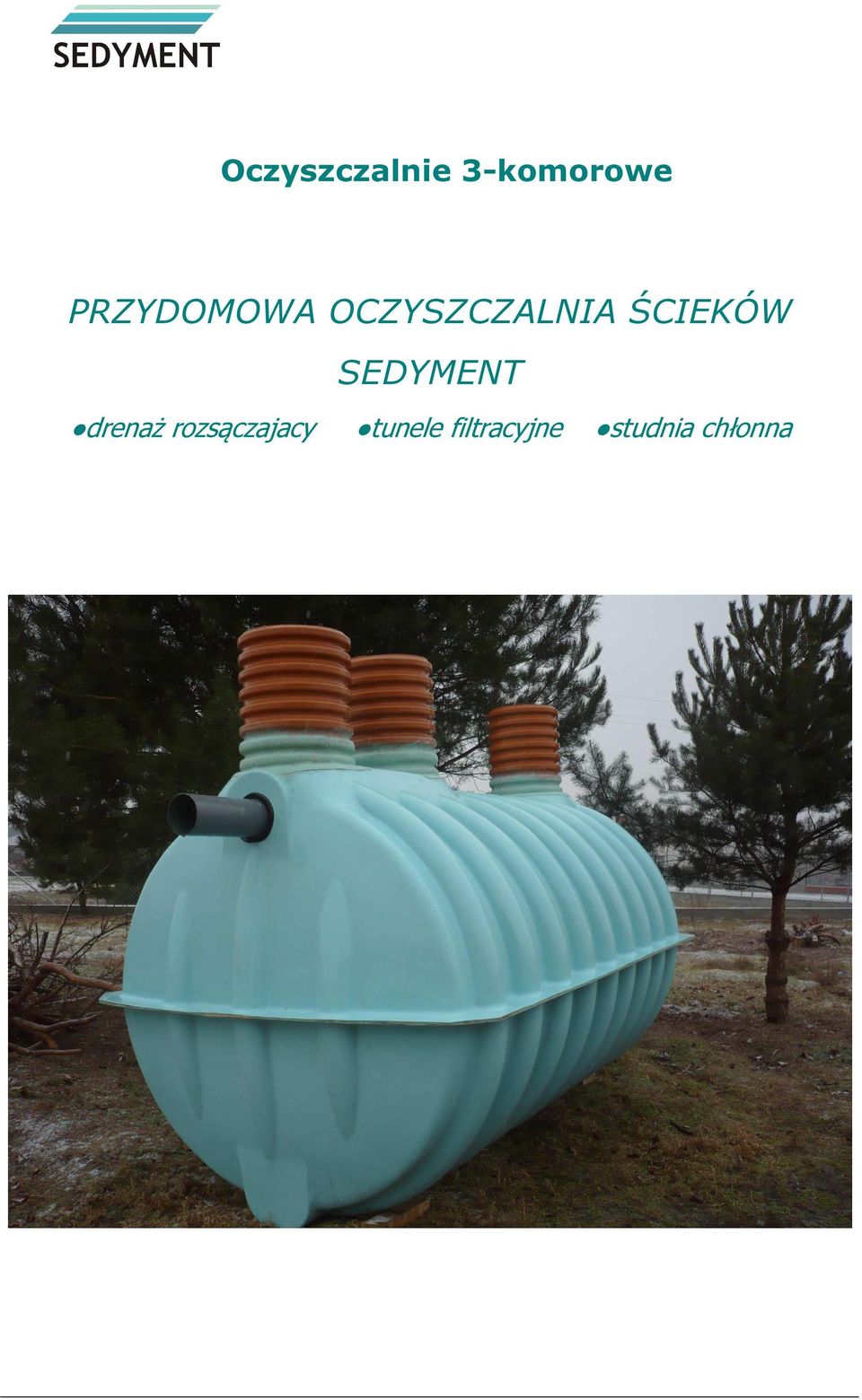 ŚCIEKÓW SEDYMENT drenaż