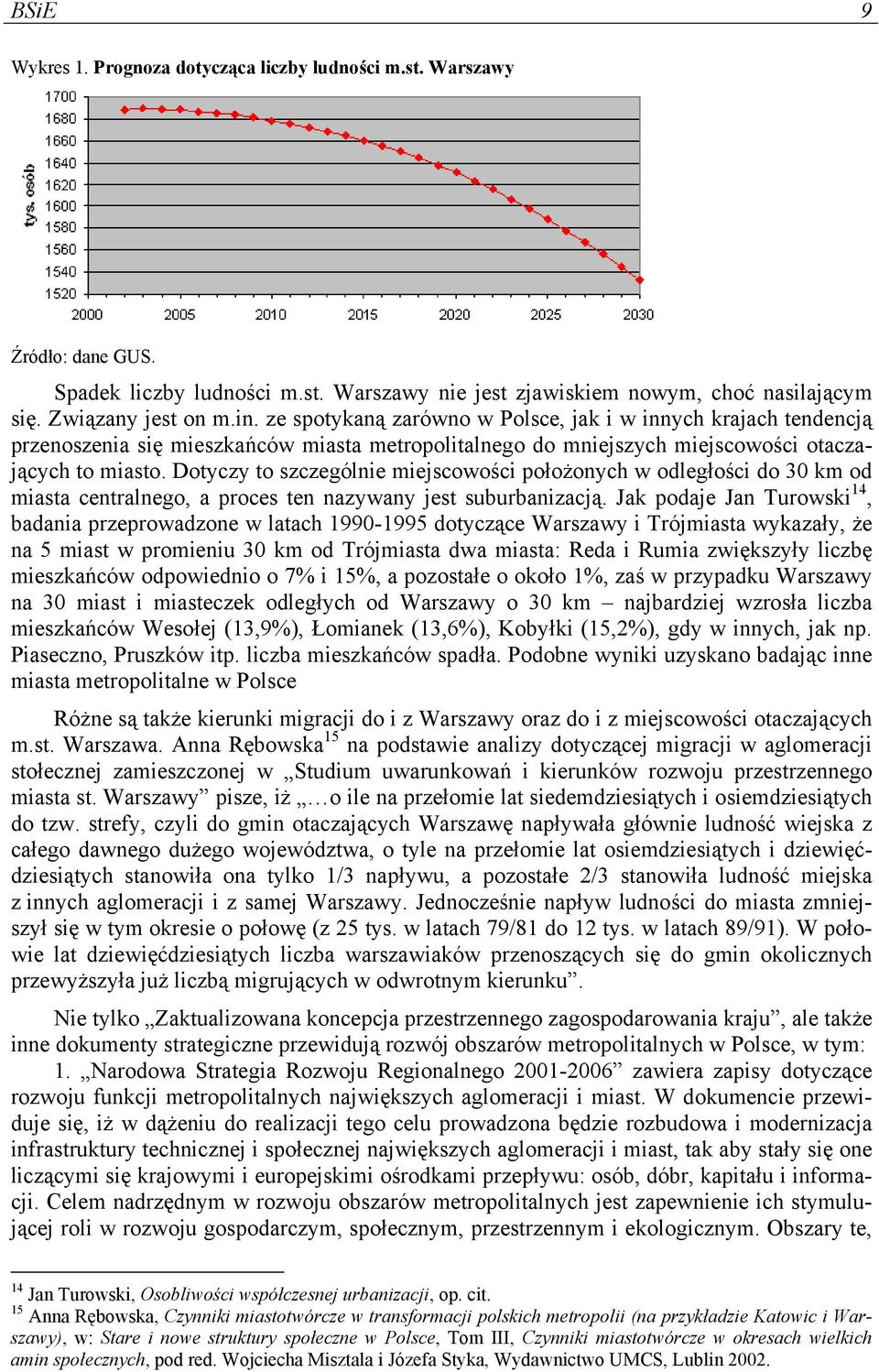 Dotyczy to szczególnie miejscowości położonych w odległości do 30 km od miasta centralnego, a proces ten nazywany jest suburbanizacją.